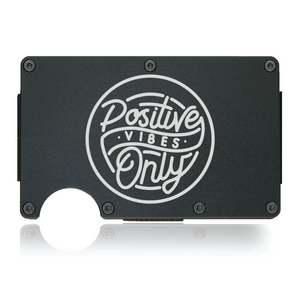 Positive Vibes Only Wallet