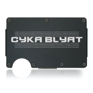 CYKA BLYAT Binary Wallet - CarbonKlip