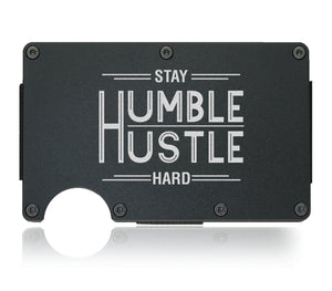 Hustle Harder Entrepreneur Wallet - CarbonKlip