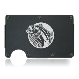 Lucky Catch Bass Fishing Wallet - CarbonKlip