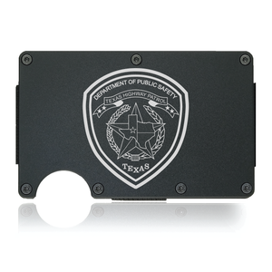 Texas State Police Trooper Badge Wallet