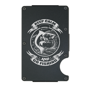Keep Calm and Go Fishing Wallet